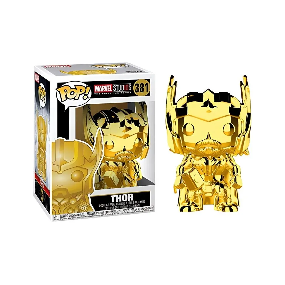 Funko Тор GOD OF Thunder Тор Золотая Особенная Фигурка в стиле Chibi