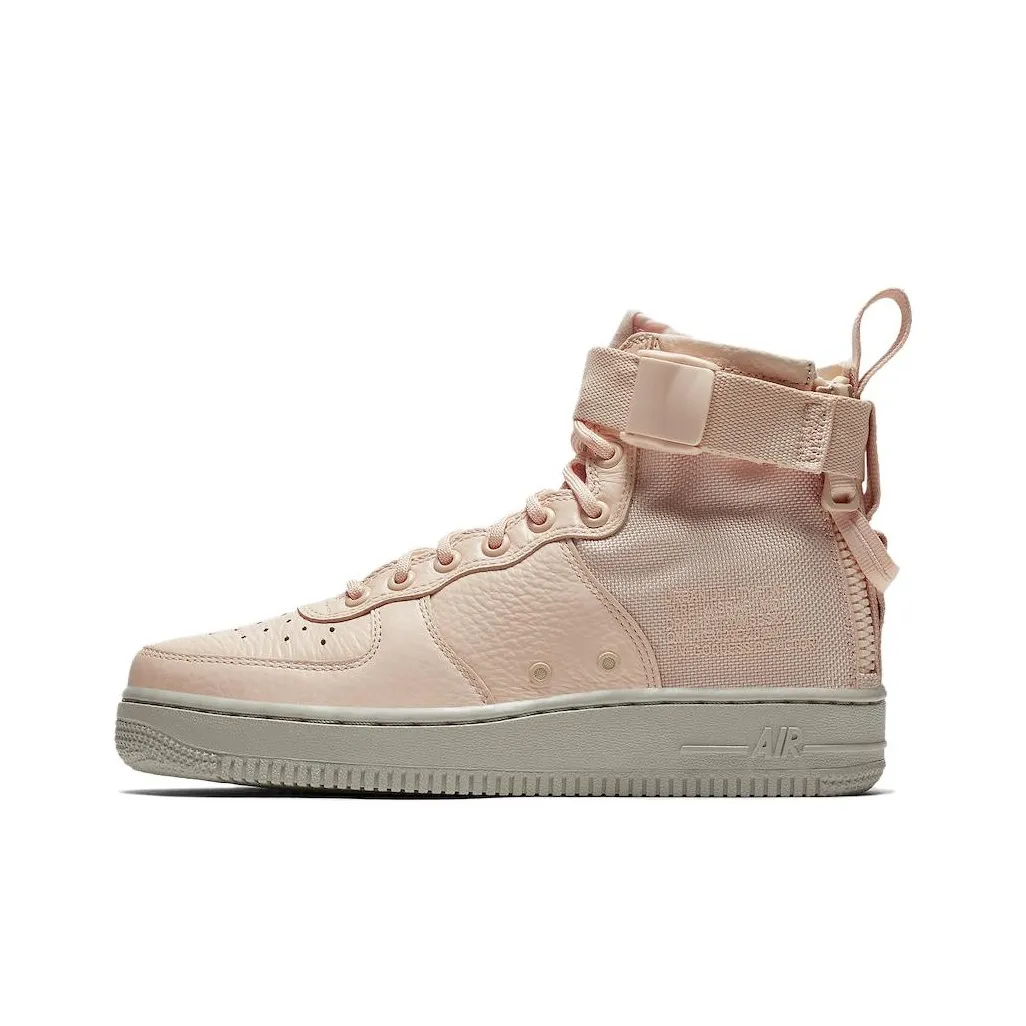 Nike Sf Air Force 1 Mid Orange Quartz Women's