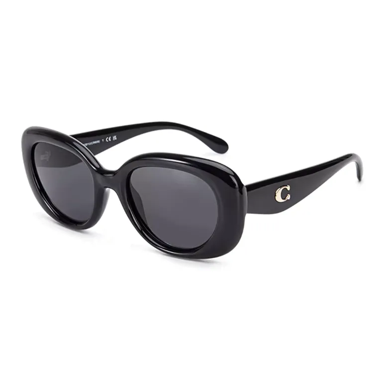COACH OVAL SUNGLASSES Унисекс Черный