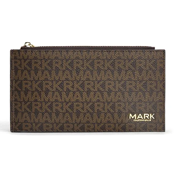 FAIRWHALE PVC Кошелек Женские Ванильный Белый Желудево-Коричневый