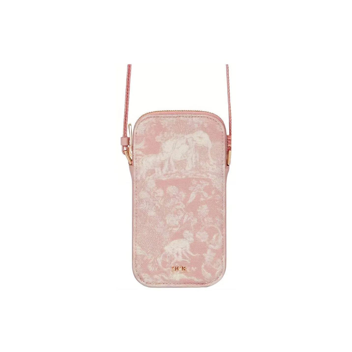 DIOR Cotton Cell Phone Pouch, Shoulder Bag, Crossbody Bag, Kids' Bag Women's Pink