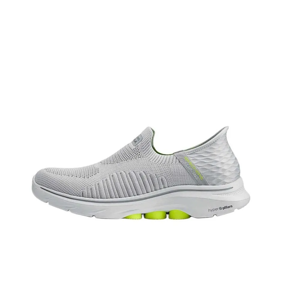 Skechers GO WALK 7 Casual Low Top Gray Men's