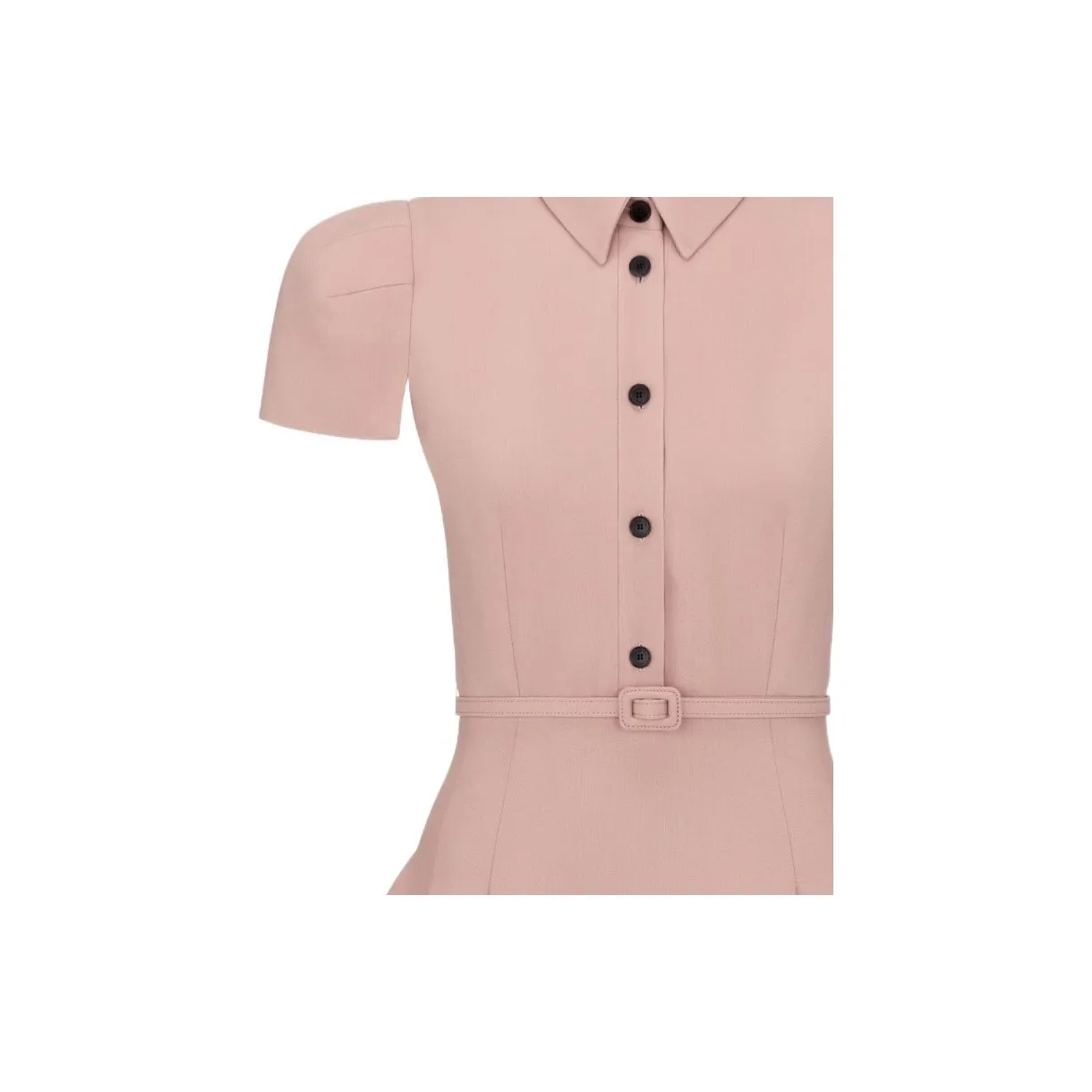 DIOR SS24 Short Sleeved Dress Women's Pink