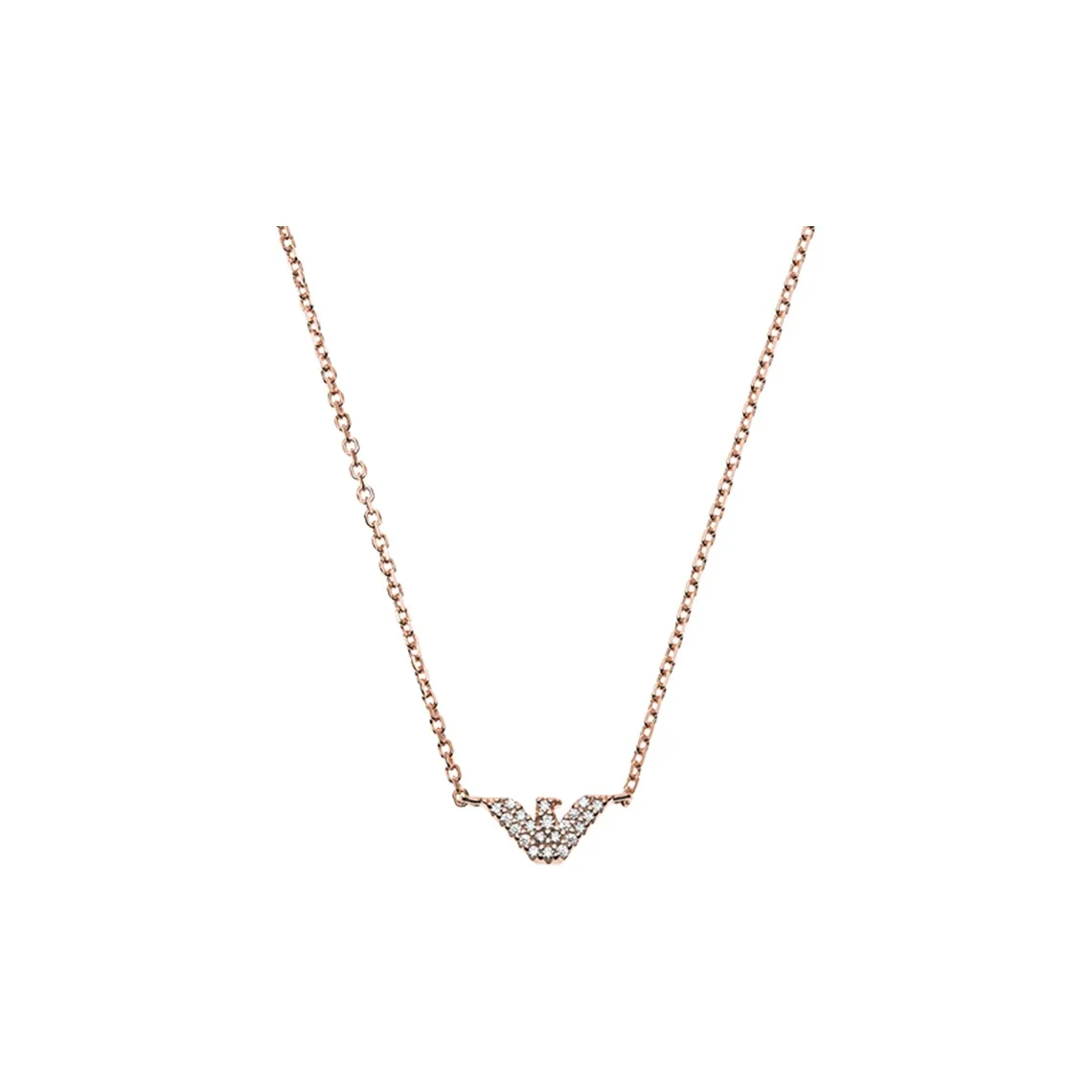 EMPORIO ARMANI 925 Sterling Silver Necklaces Women's