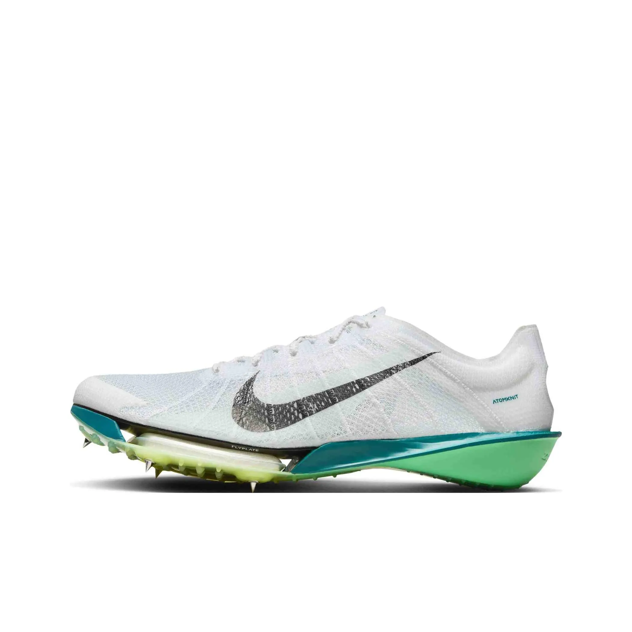 Nike Air Zoom Victory Anti Slip Wear Resistant Low Top Running Shoes Unisex White Black Green