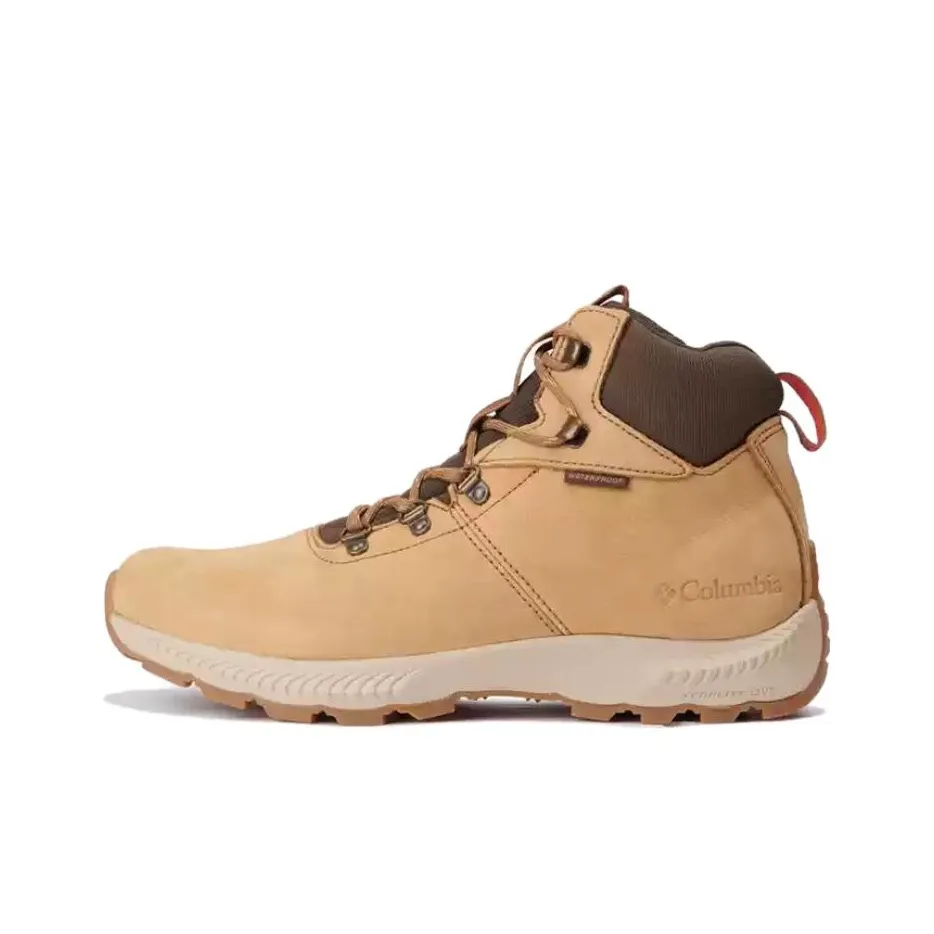 Columbia Landroamer Outdoor Shoes Men Mid-Top Curry