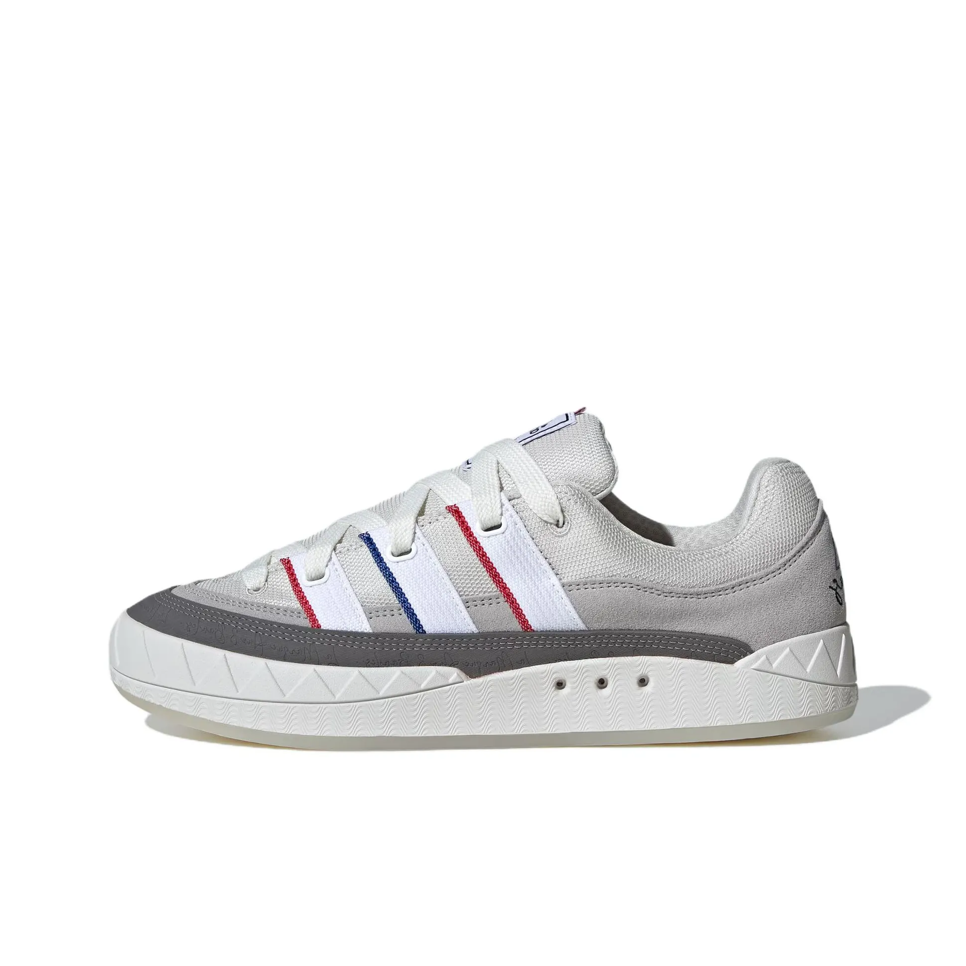 Adidas Originals Adimatic Low Топ Скейтборд Кроссовки Унисекс Серый Белый