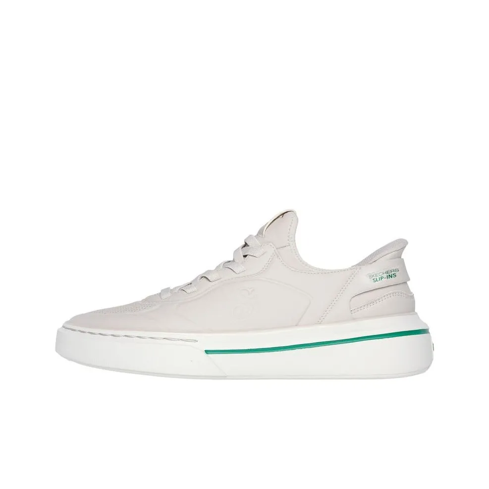 Snoop Dogg x Skechers Snoop One Anti-Slip Wear-Resistant Low-Top Casual Shoes Men's Beige