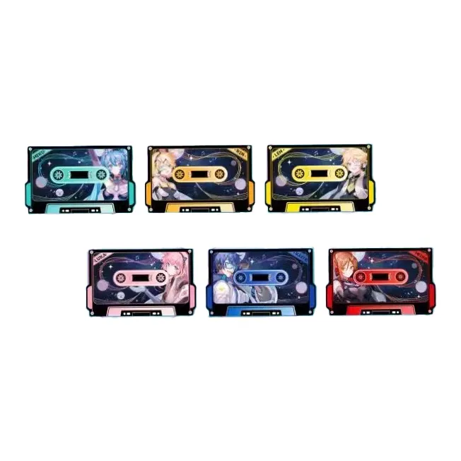 KAYOU Hatsune Miku 'Youni 2024 Concert' Акриловая коллекция подвесок Слепые коробки Один Mystery коробка Полная коробка 6 шт