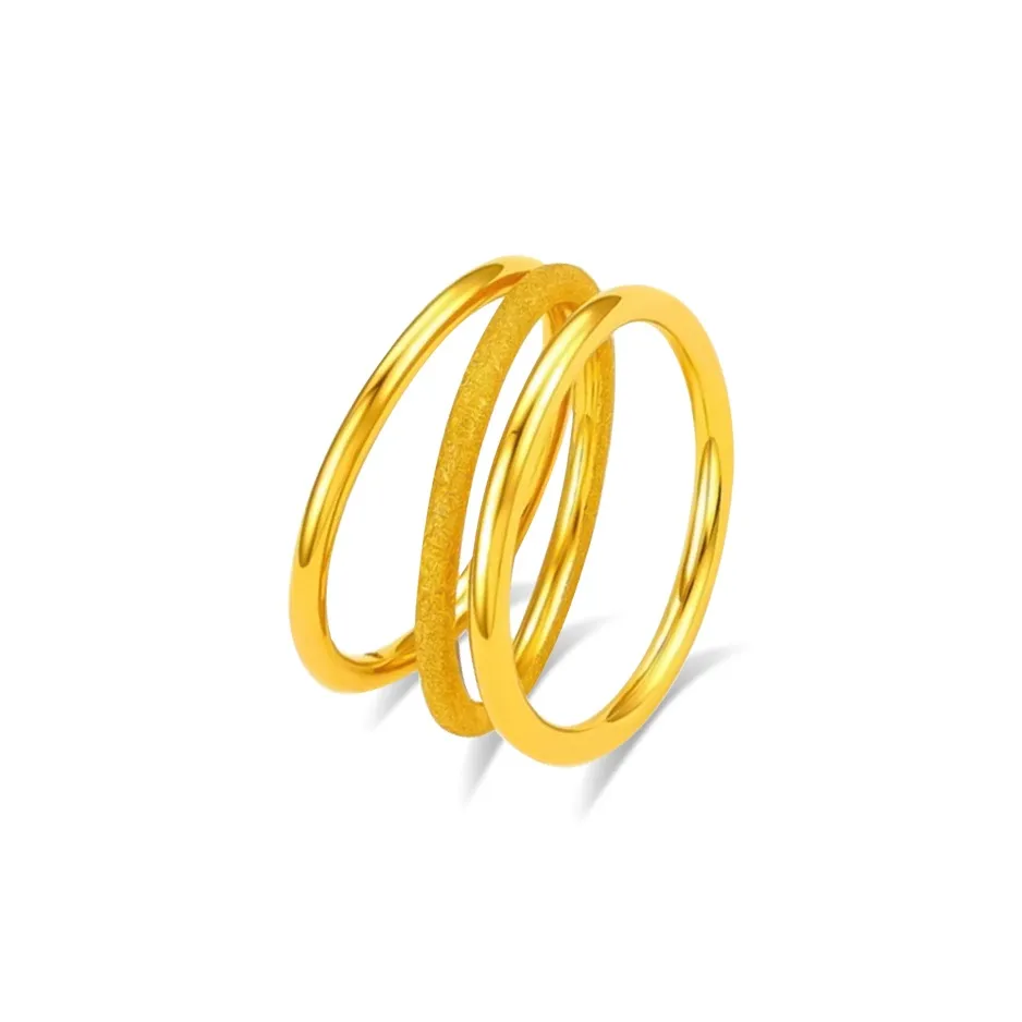 MUYAN Титановая сталь THREE Lives THREE Worlds Кольцо Женское