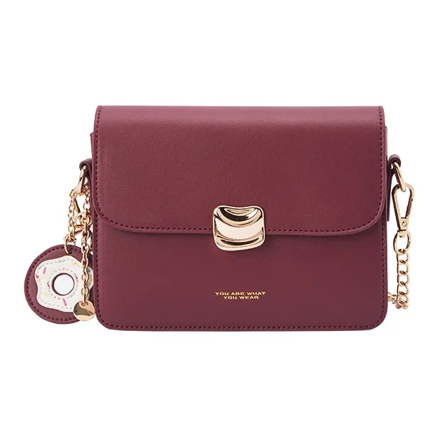 SEM R ПУ (полиуретан) Сумка через плечо Стандартная Женская Красный тон Карамельный коричневый