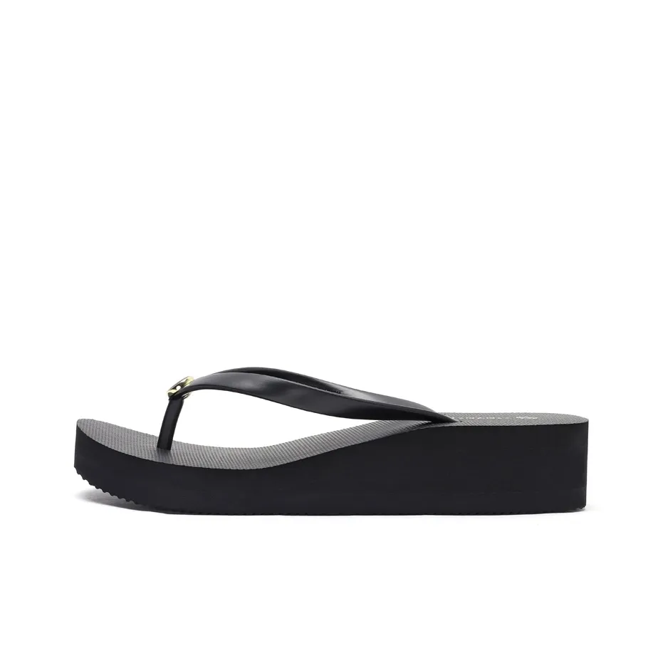 STEVESAM Odor Resistant Abrasion Resistant Slip Resistant Flip Flops Women's
