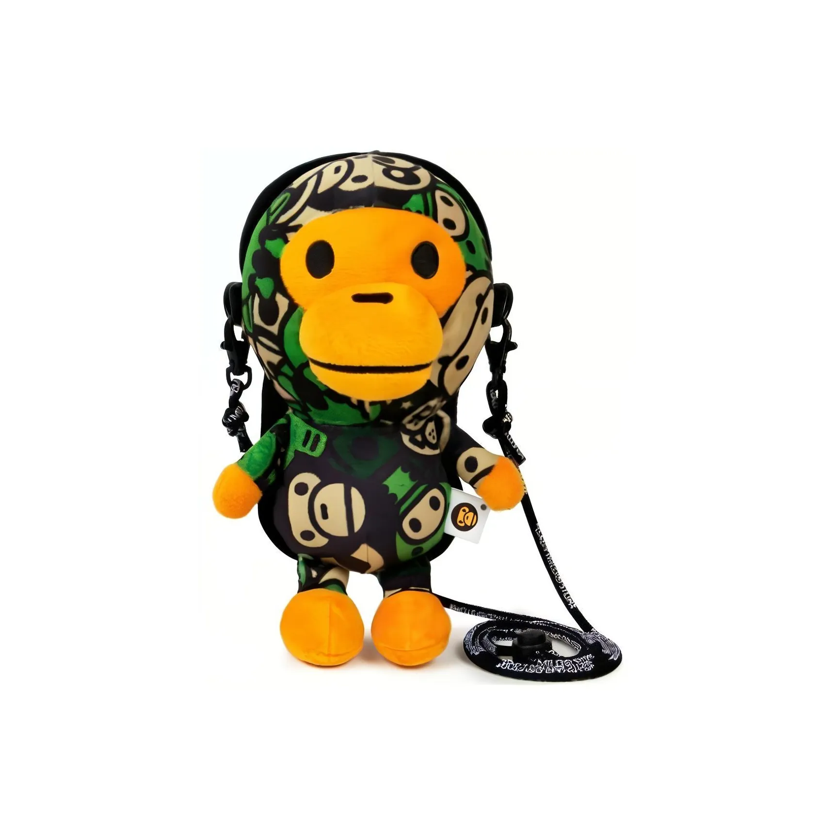 A BATHING APE Plush Cell Phone Pouch, Crossbody Bag Regular Unisex