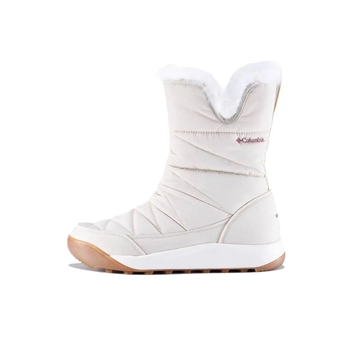 Columbia Outdoor Life Термостойкий Водонепроницаемый Устойчивый к истиранию Crew Сноубутсы Женские Белые