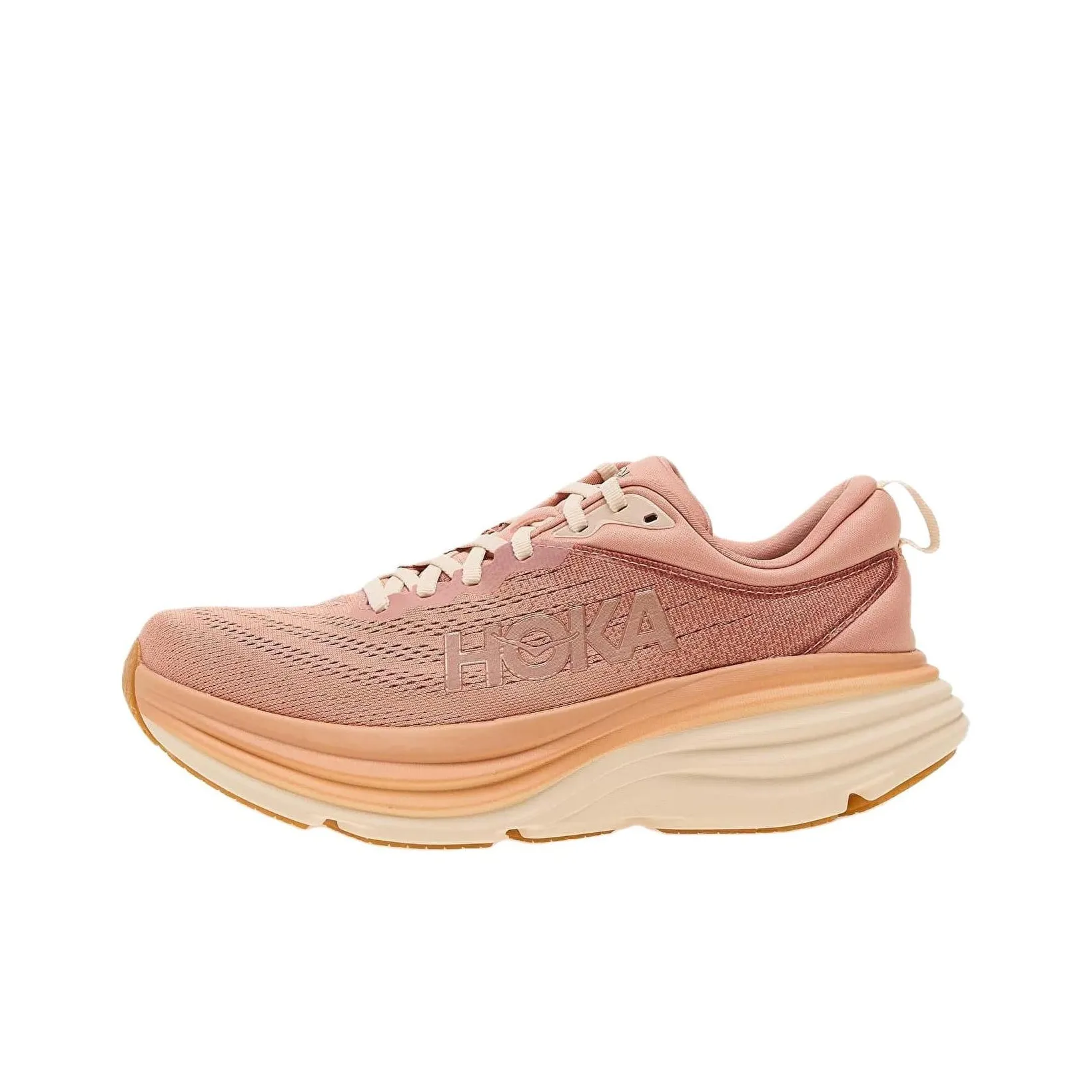 HOKA ONE ONE Bondi 8 Амортизация Износостойкие Низкие Кроссовки для Бега Женские Оранжевые