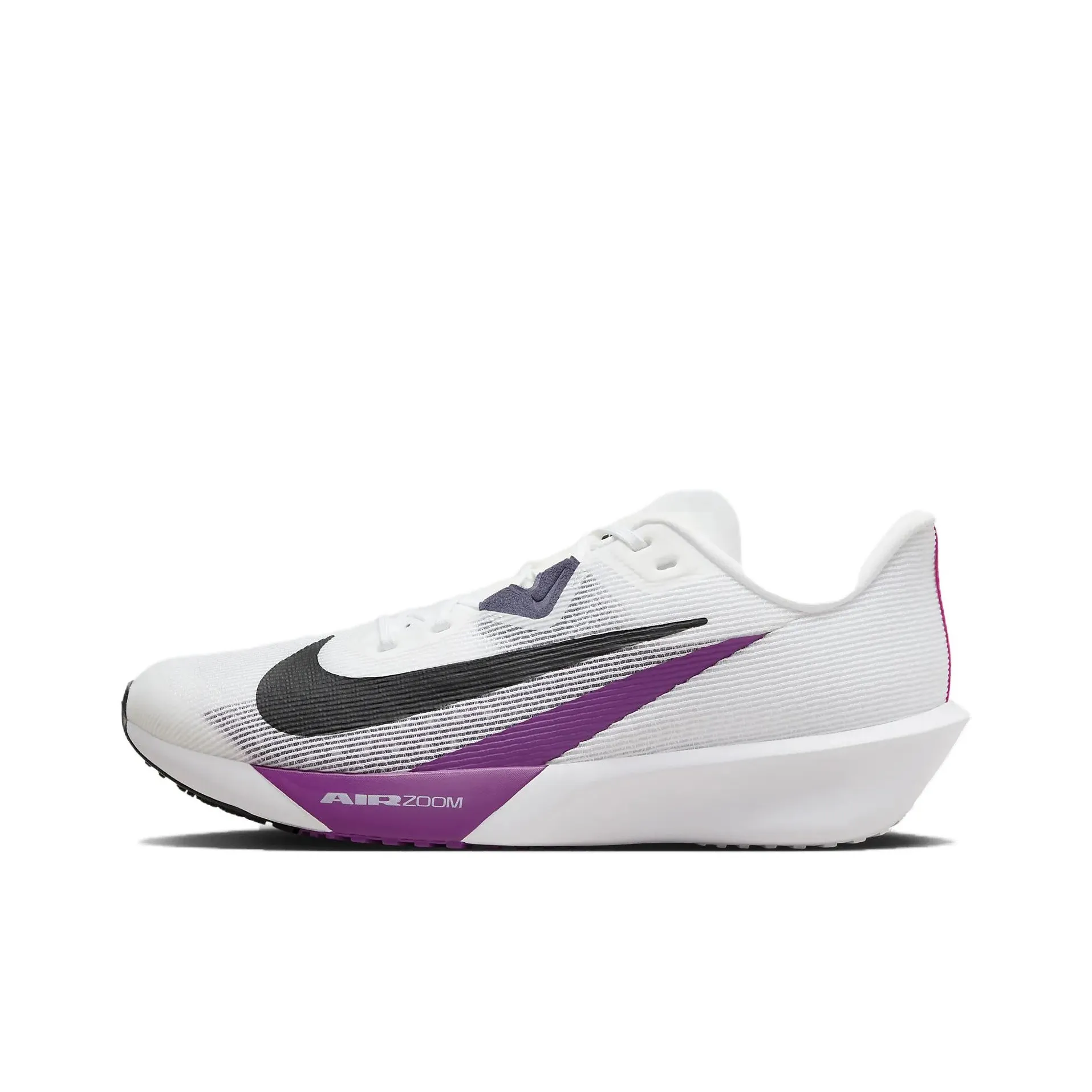 Nike Slip Resistant Shock Absorbers Low Top Running Shoes Men's White Black