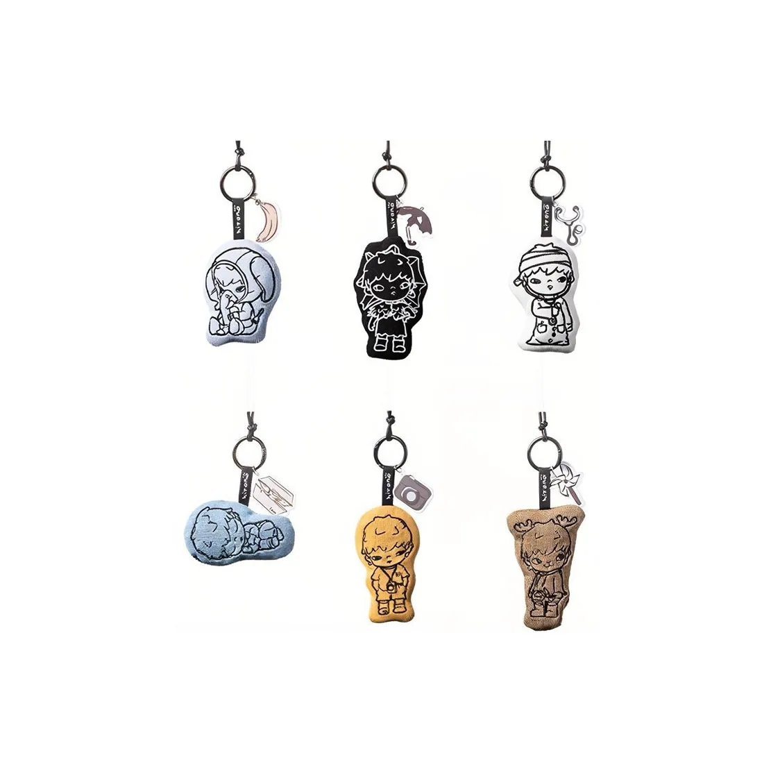 POP MART HIRONO ONO Wide Mercy City Collection Fragrance Pendant Mystery Boxes Single Mystery Box/Full Box 6 Pcs