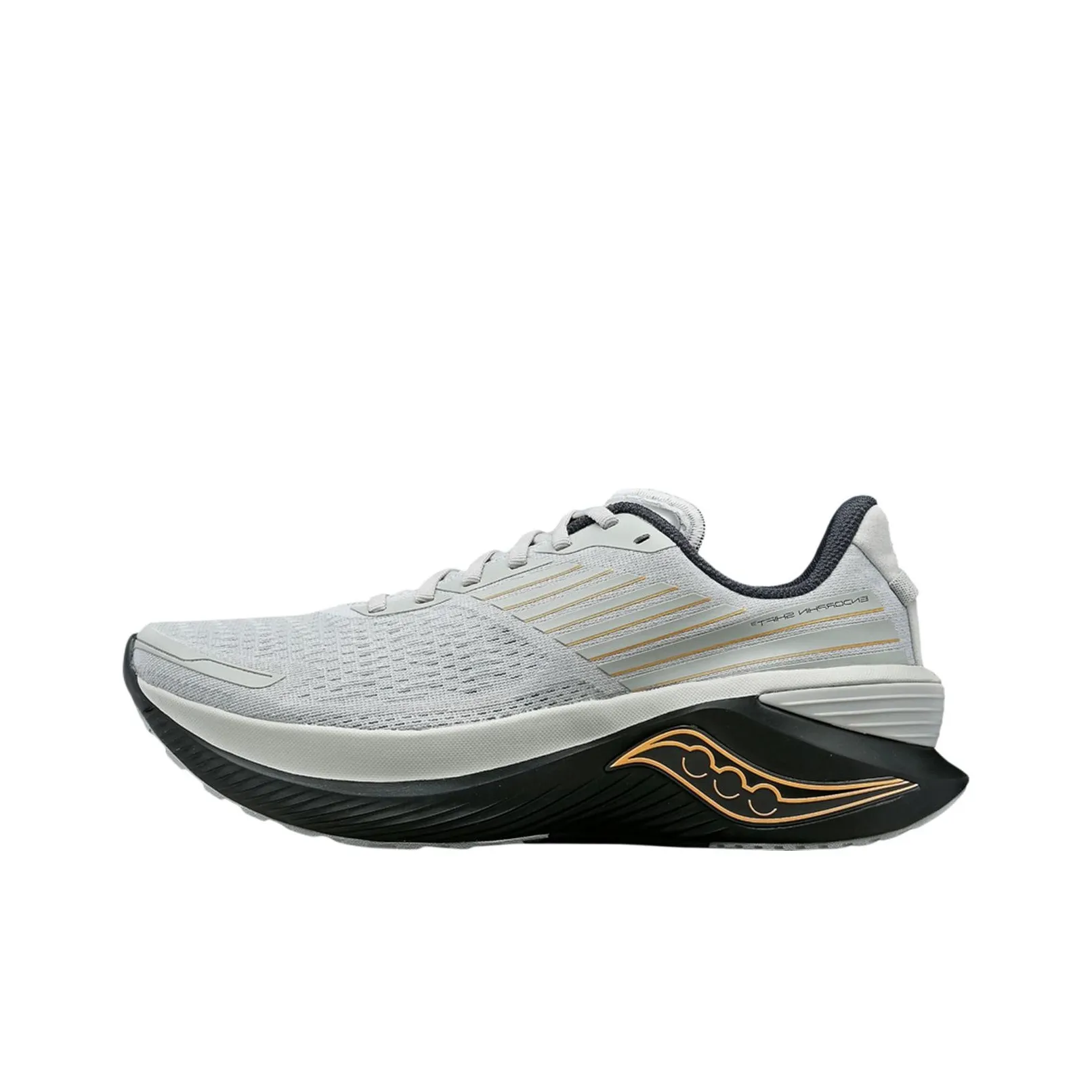 Saucony Endorphin Shift 3 Anti Slip Wear Resistant Low Top Casual Running Shoes Men's Concrete Gray