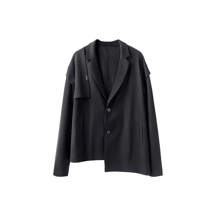 HUANXIANGZHE Деконструированный Бизнес Костюм с Шипами Повседневная Куртка Женская