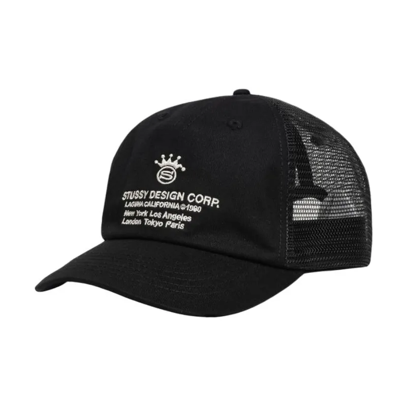 Stussy Low Profile Design Corp Trucker Snapback