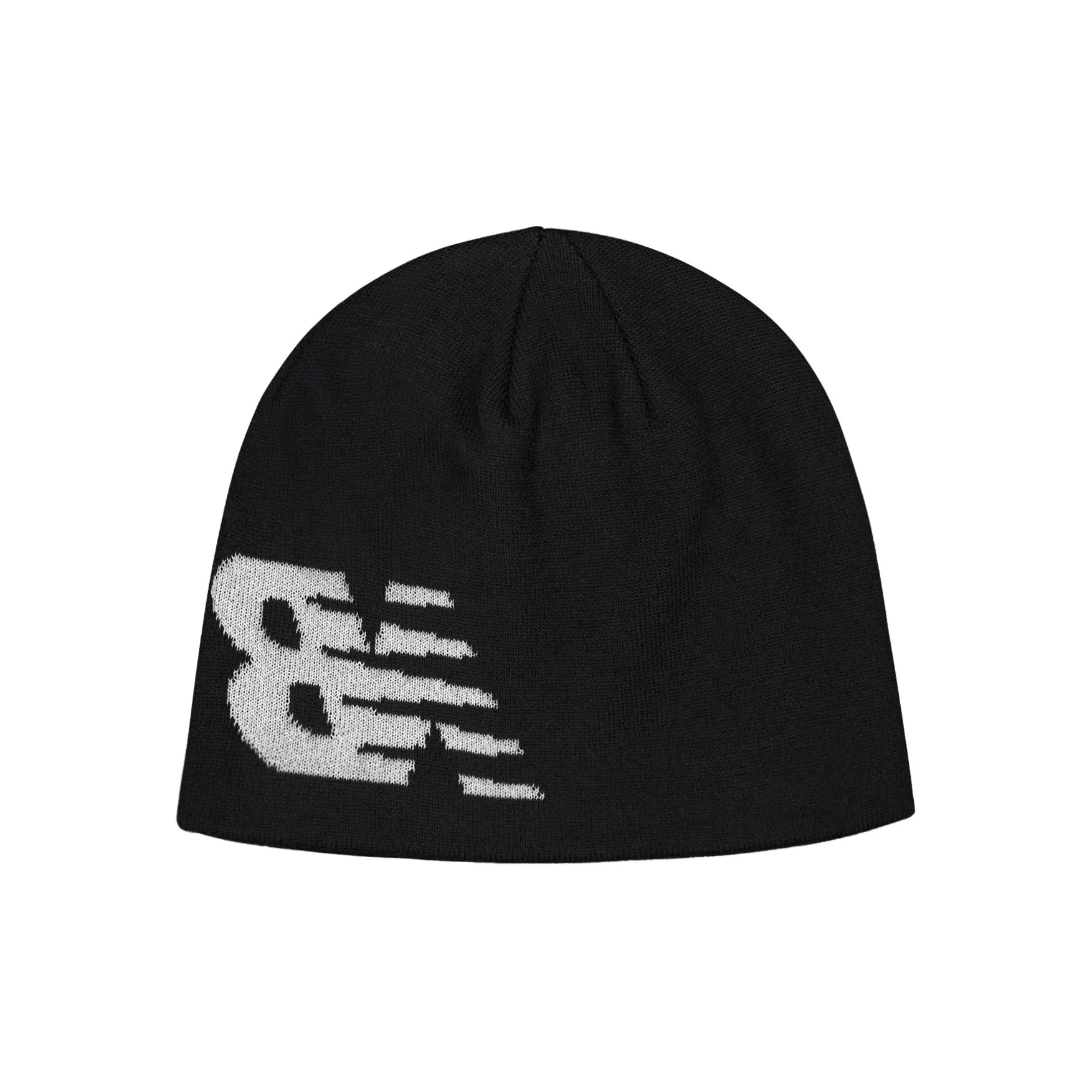 New Balance совместная брендированная шапка-бини унисекс черного цвета