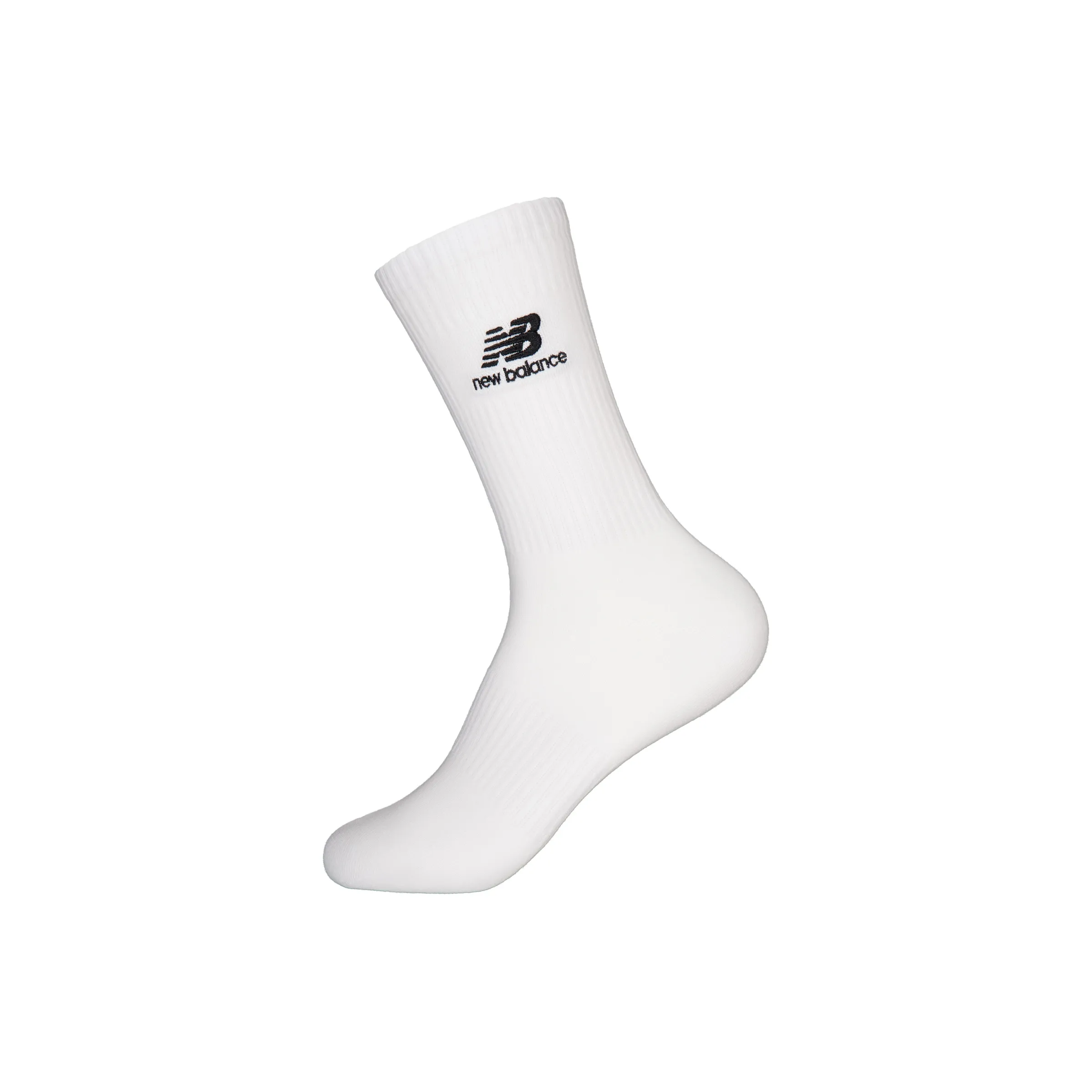 New Balance Co-Brand Носки Crew Унисекс 1 Пачка Белые