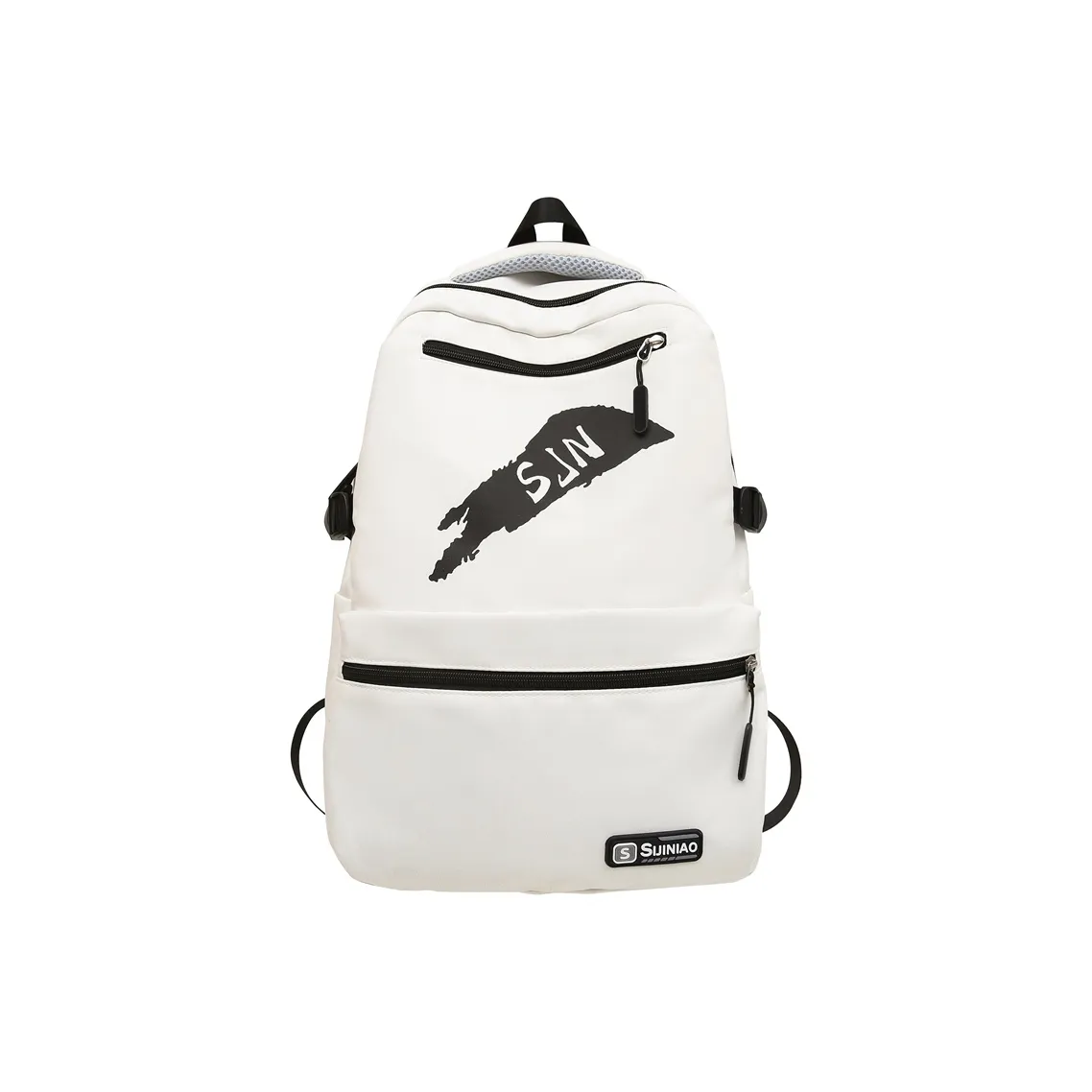 Travel Nylon Backpack Unisex Black/Gray/Red/Blue/White