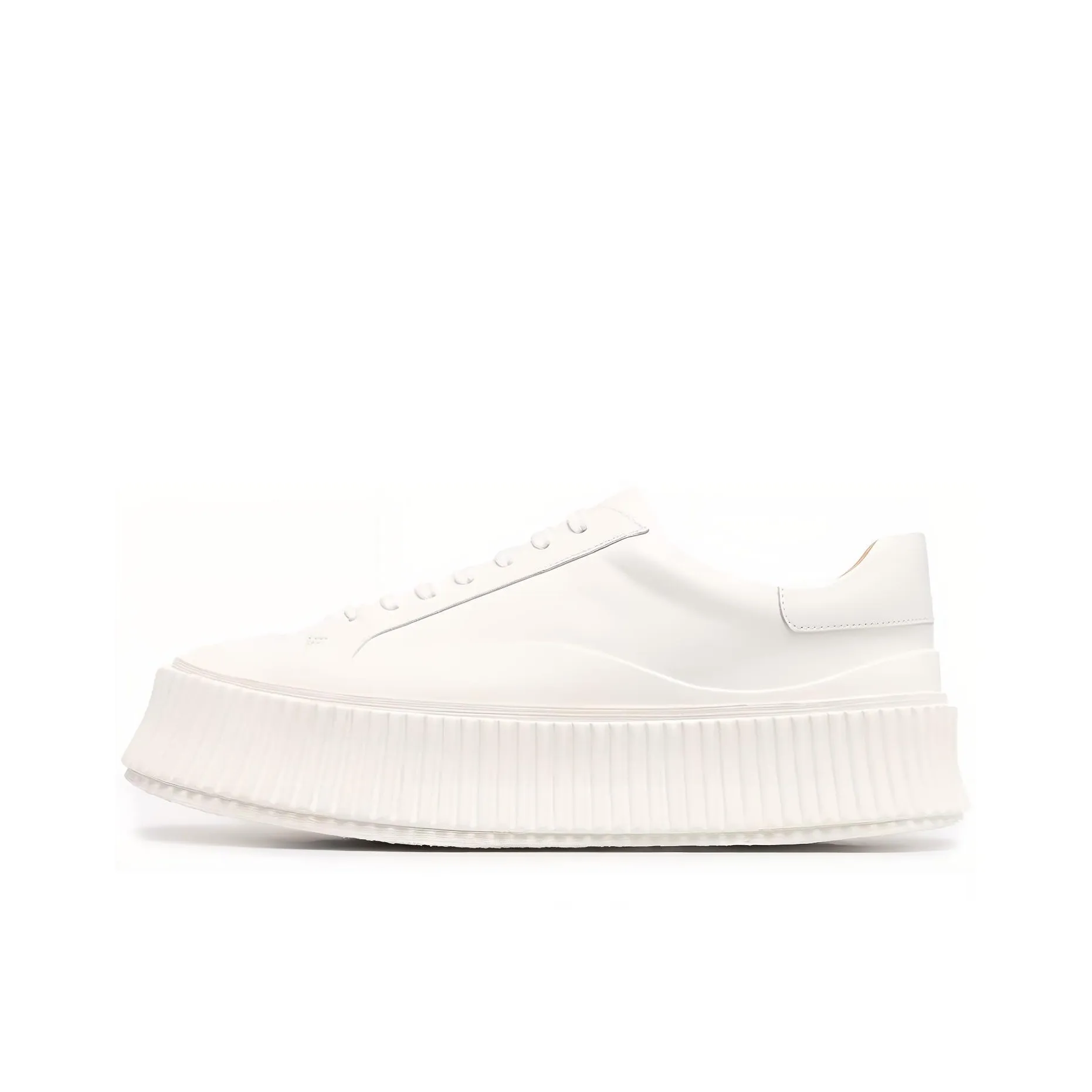 JIL SANDER Ribbed-sole Low-top Sneakers