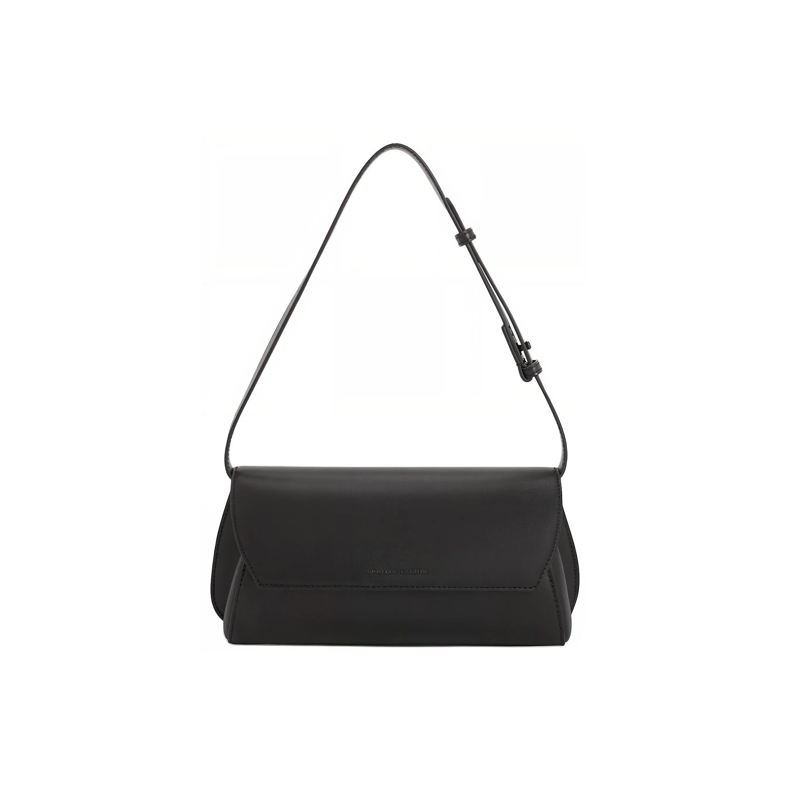 CHARLES KEITH Сумка из телячьей кожи сумка через плечо среднего размера женская черная