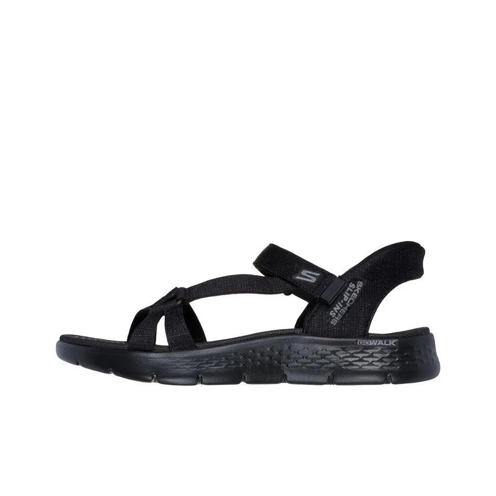 Skechers Go Walk Fle Beach Sandals Women's Black