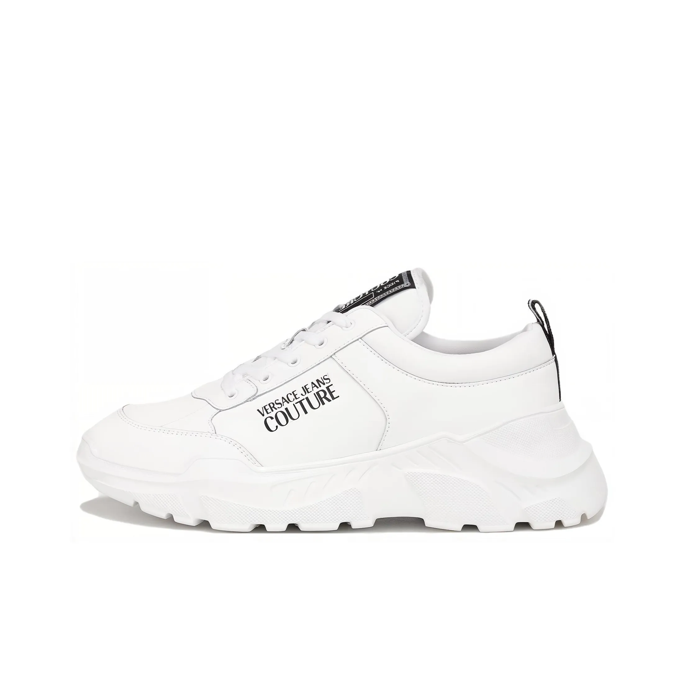 VERSACE JEANS COUTURE Низкий топ Повседневная обувь Мужской Белый
