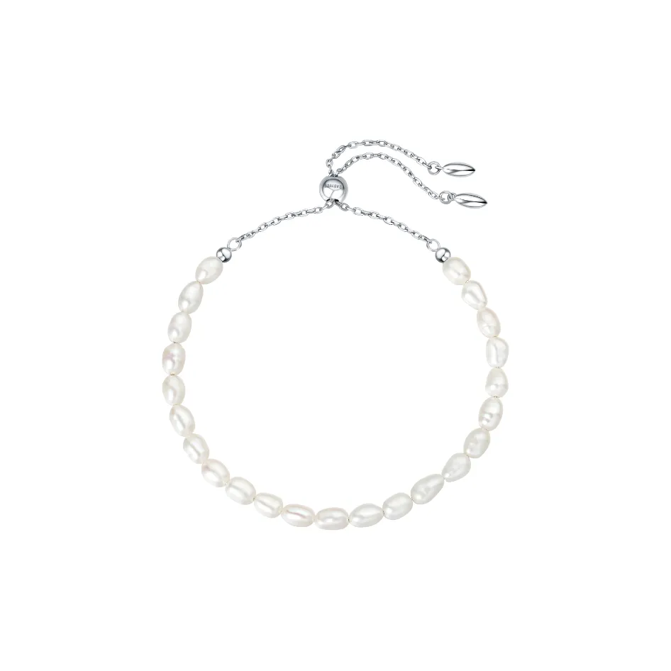 BABYBEI 925 стерлинговое серебро ювелирные изделия Baroque Pearl женские