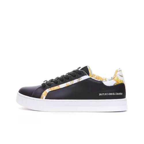 VERSACE JEANS Кроссовки для скейтбординга Low Top Черные Мужские