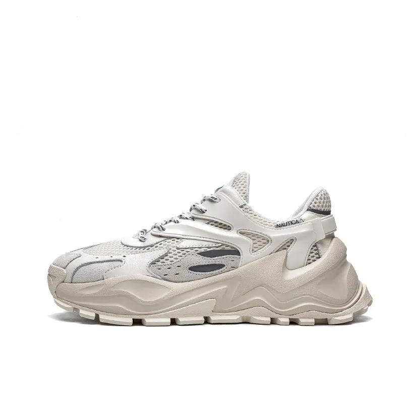NAUTICA Anti Slip Wear Resistant Low Top Casual Shoes Men's White