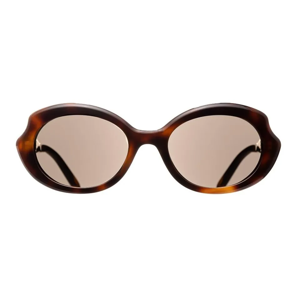 LOEWE Нерегулярная форма Солнцезащитные очки Женские Черепаховый