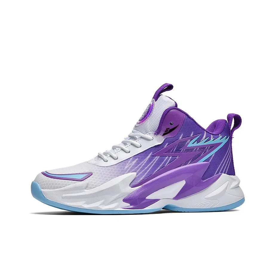 Кудинг Амортизаторы Устойчивые к истиранию MID Баскетбольные кроссовки Унисекс