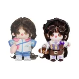 [Buy One Get 4 무료] 고온 실크 화이트 토끼 스웨이드 + 블루 학교 유니폼 + 레트로 캠퍼스