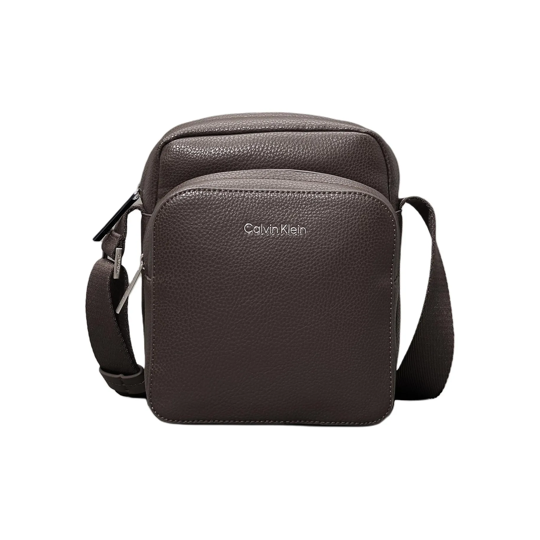 CALVIN KLEIN Polyester Shoulder Bag Crossbody Bag Men's Dark Umber