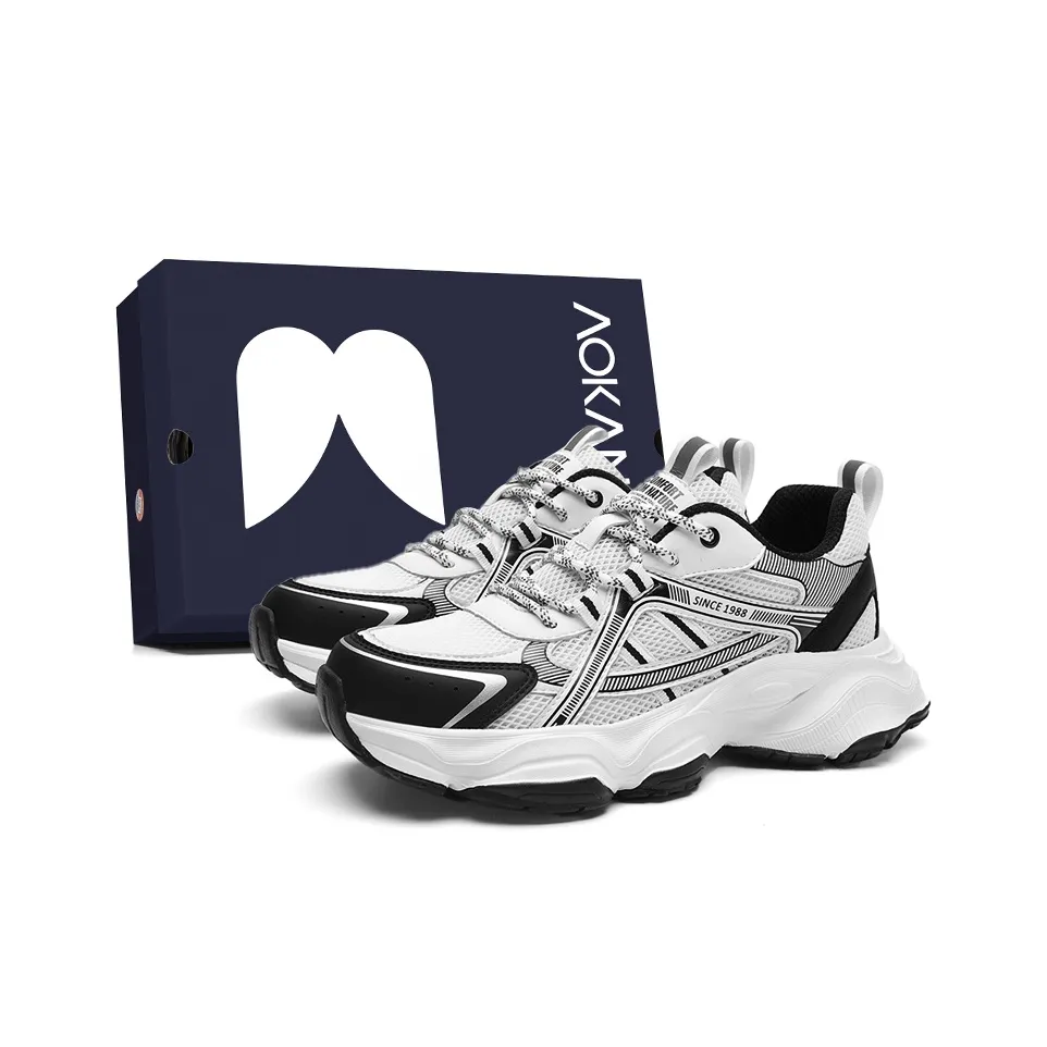 AOKANG Trendy Play Series Масло-Подошва Низкий Топ Мужской