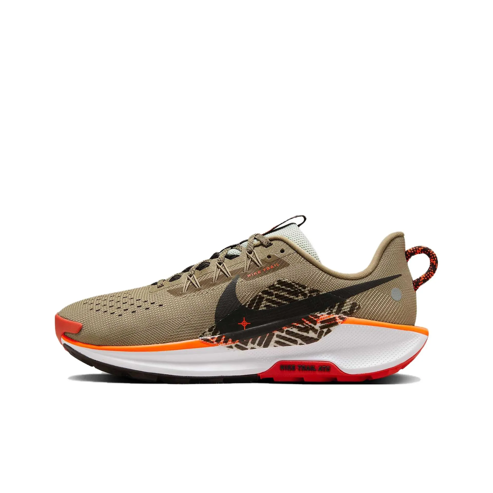 Nike React Pegasus Trail 5 Khaki Hyper Crimson Vintage Coral Velvet Brown