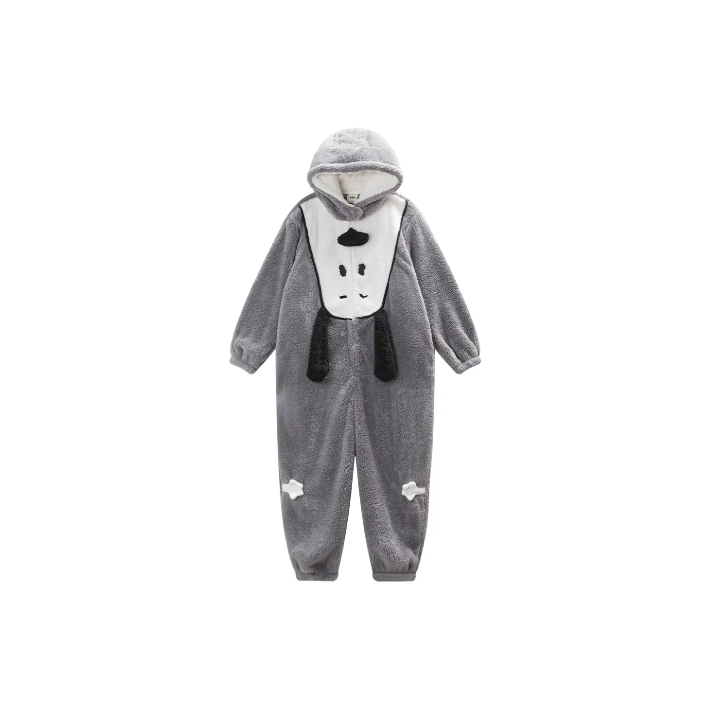 YSO x SHINUBI LIANMINGKUAN Домашние комбинезоны Женские Темно-серебристый Серый