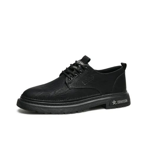 G5 Мужские повседневные туфли Low Top Черные Мужские