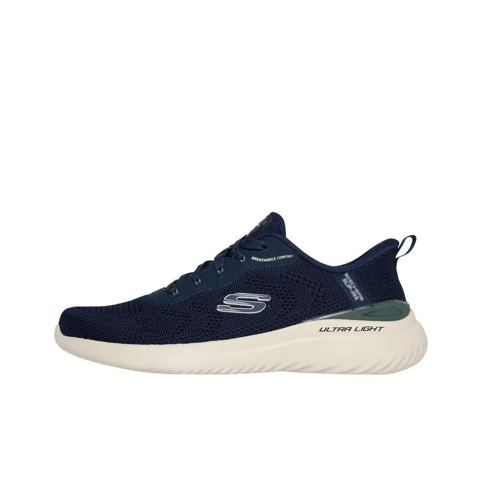 Skechers Slip Ins Низкий Топ Casual Мужской Морской Синий