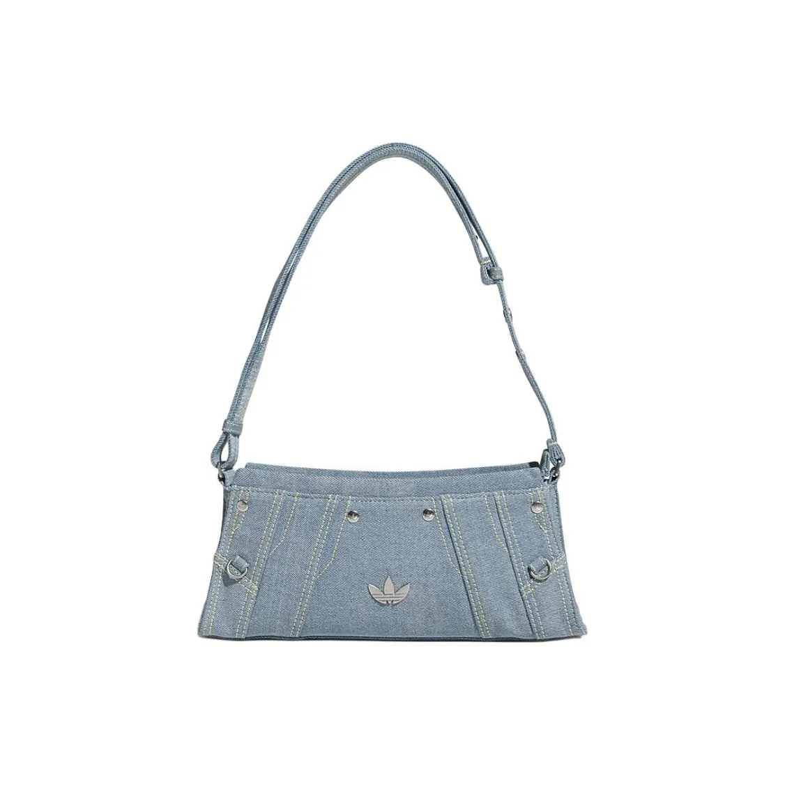 Adidas Originals Polyester Handbag Regular Women's Denim Blue
