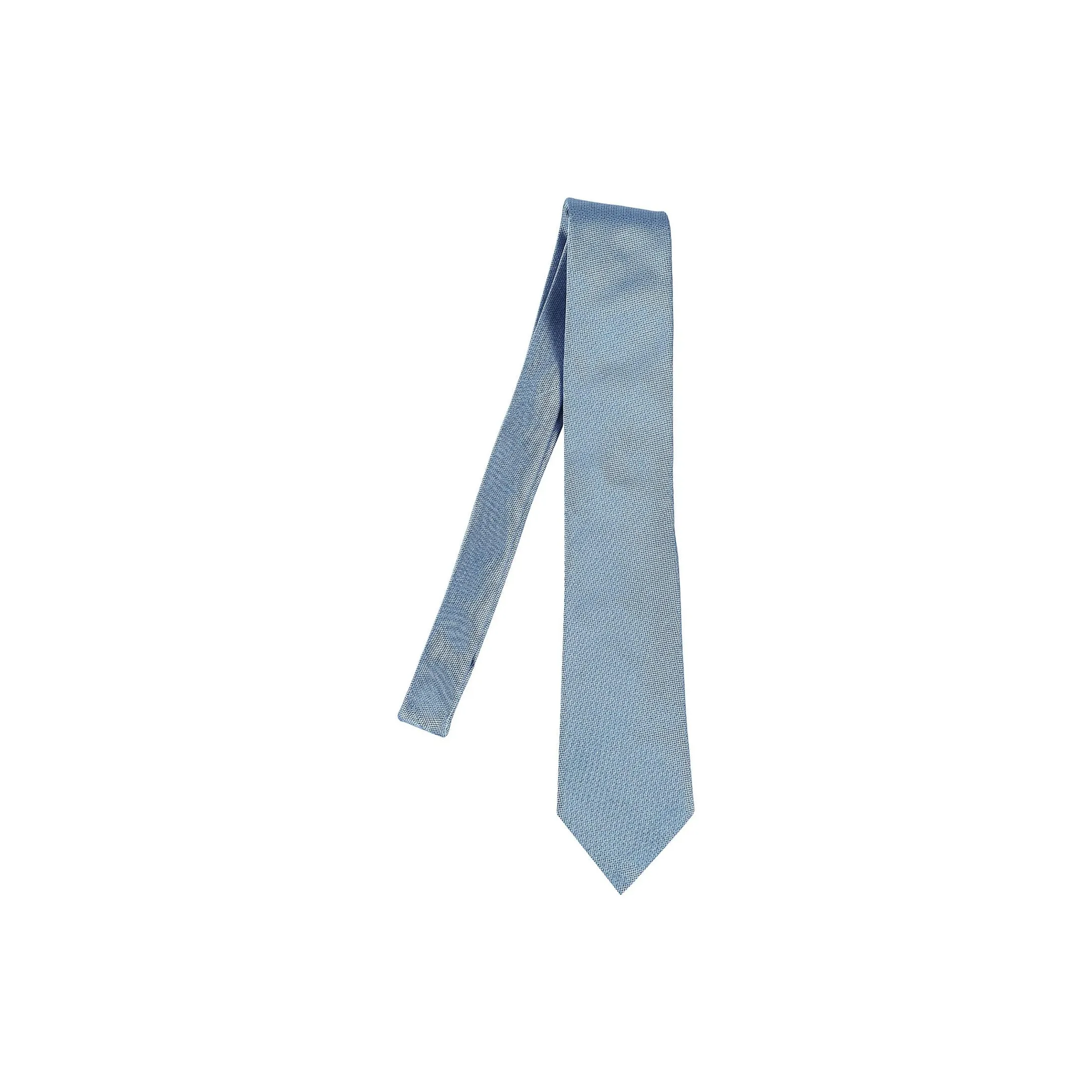Zegna Pointed Toe Design Ties Men's Blue