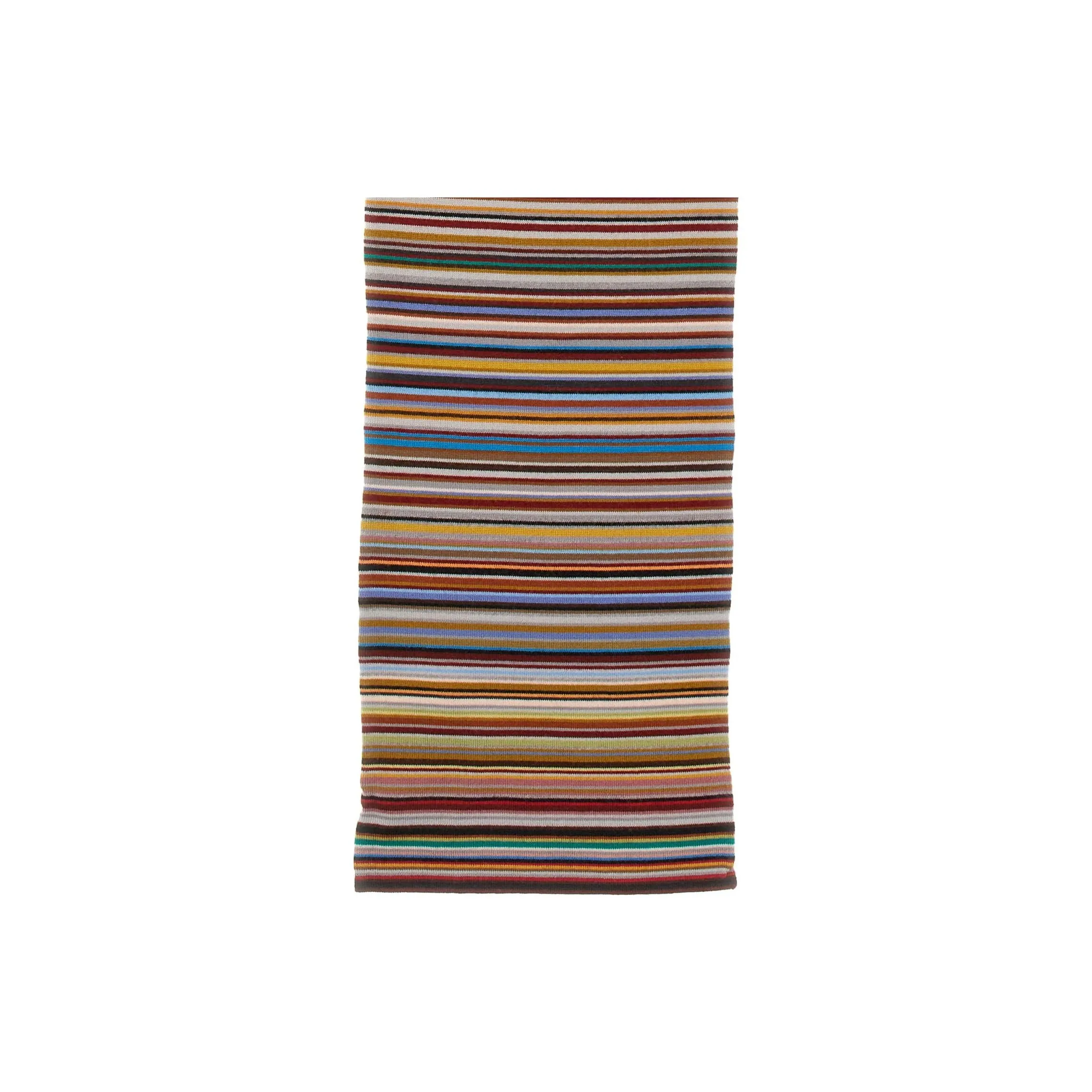 Paul Smith Мериносовая шерсть Вязаные шарфы Мужской Многоцветный