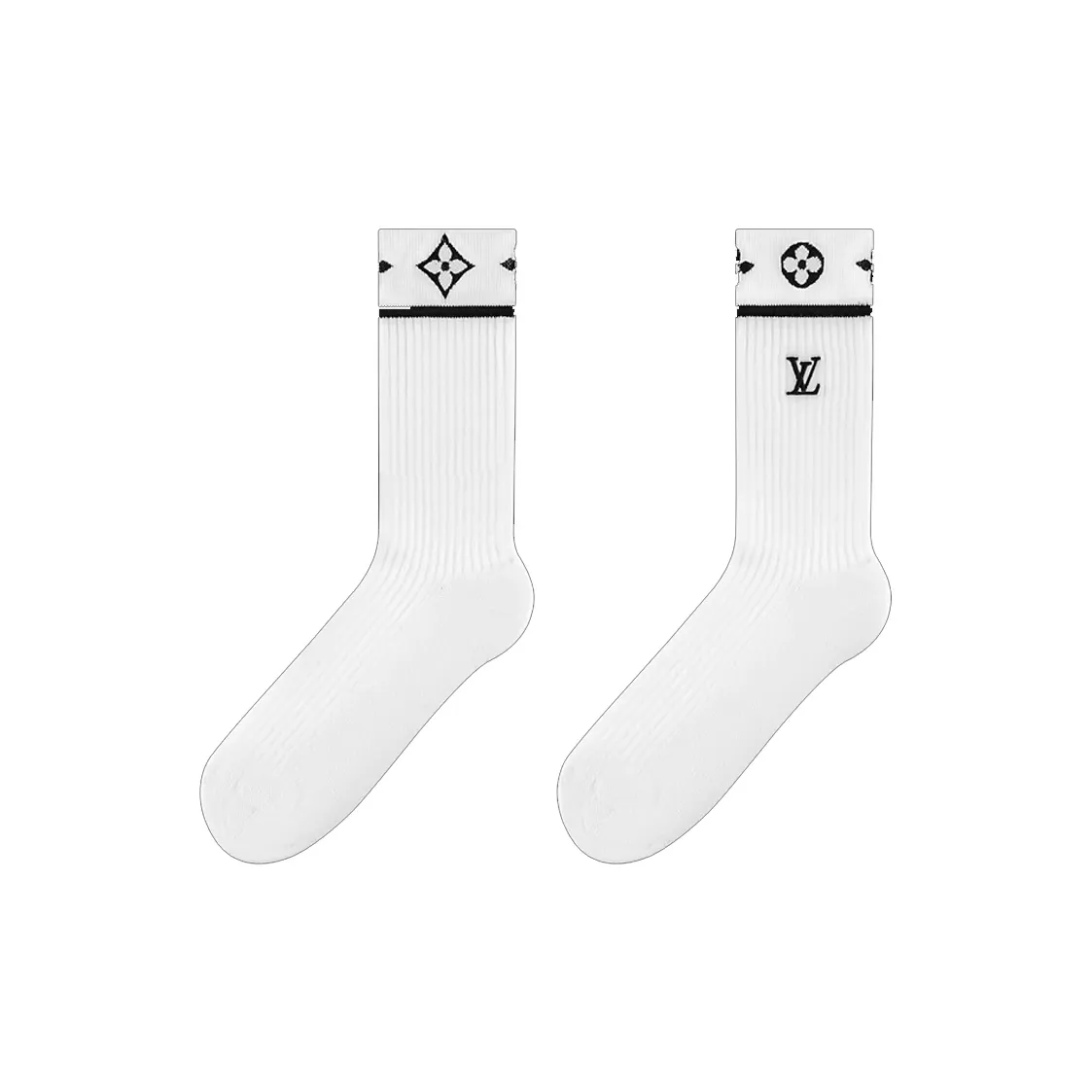 LOUIS VUITTON Women's Mid-Calf Socks