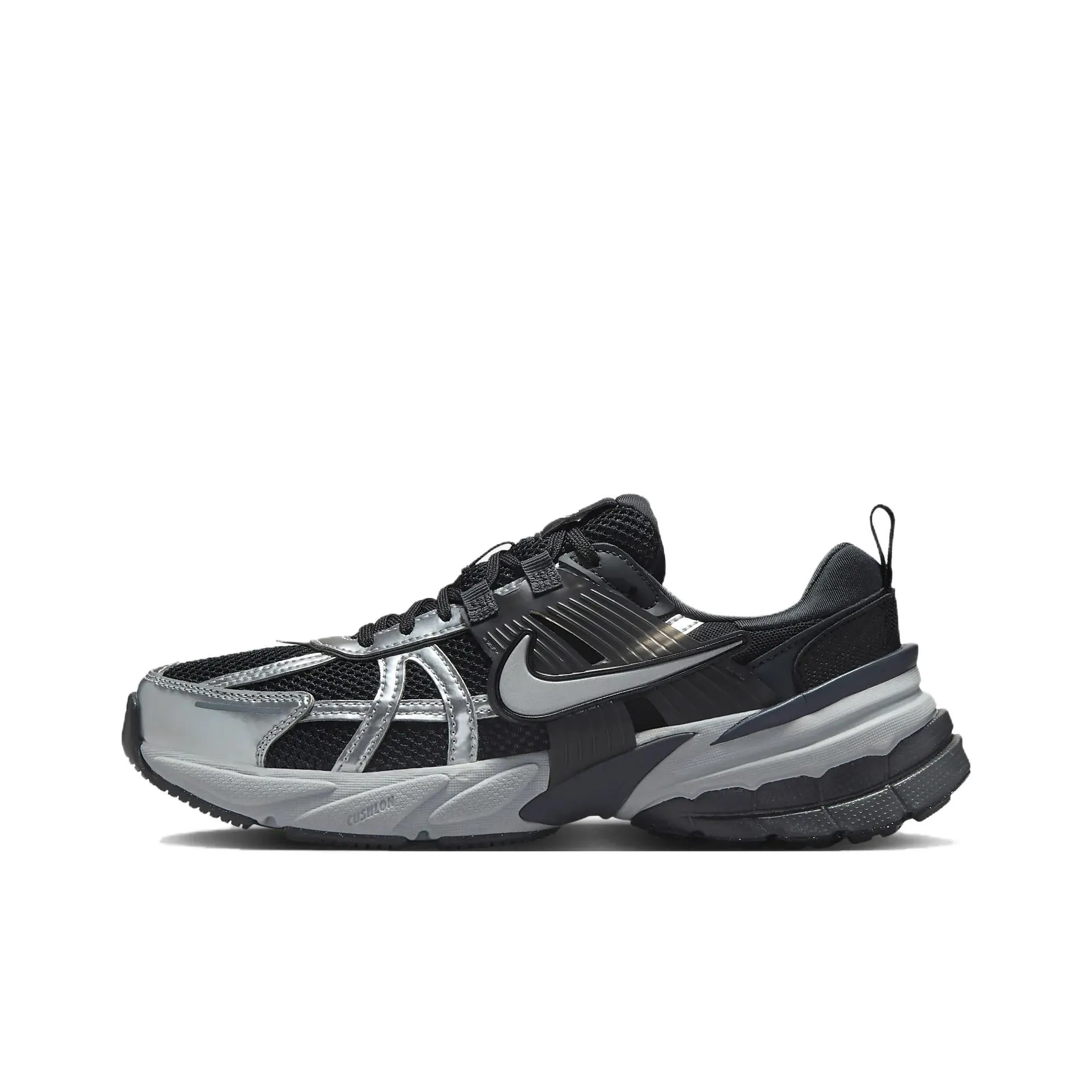 Nike V2K Run Wear Resistant Low Top Running Shoes Women's Black