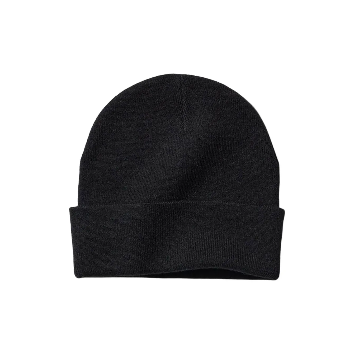 UNIQLO Акрил Полиамид Овечья шерсть Шапки-бини Унисекс Серый Черный