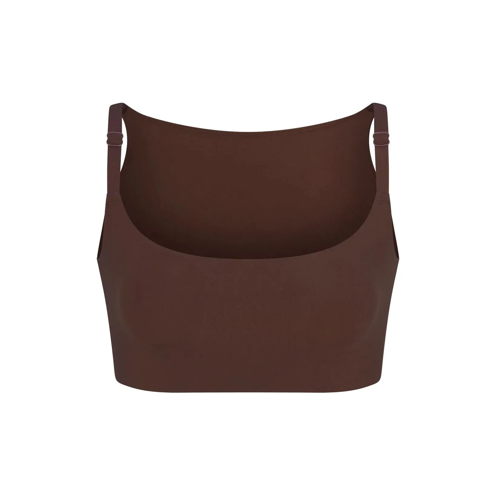 SKIMS FW24 FITS EVERYBODY BACK SMOOTHING SCOOP BRALETTE Bra Women's 1 Pack COCOA/Cocoa